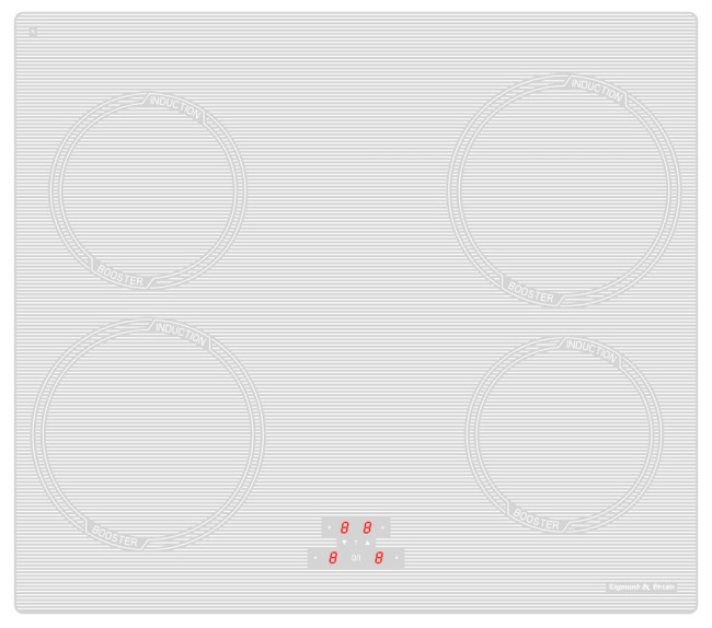 Встраиваемая индукционная варочная панель Zigmund & Shtain CIS 028.60 WX