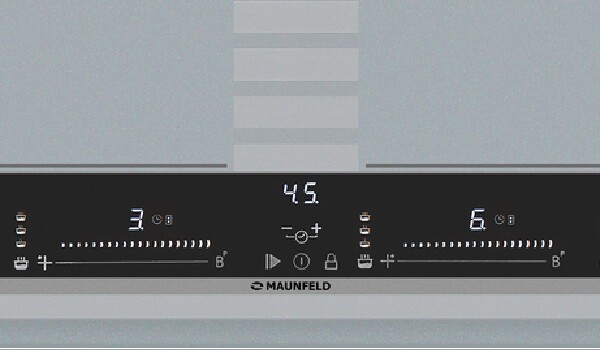 Встраиваемая индукционная варочная панель Maunfeld CVI594SF2MBL Lux