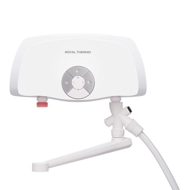 Водонагреватель проточный Royal Thermo SmartFix T (3,5 kW) - кран Водонагреватель проточный Royal Thermo SmartFix T (3,5 kW) - кран