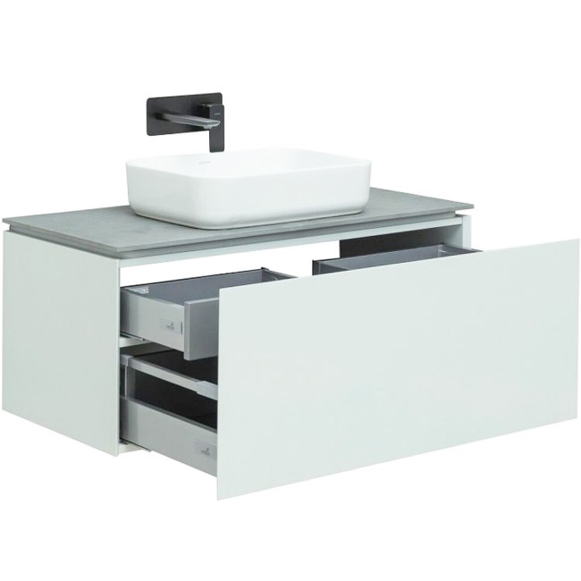 Тумба ALLEN BRAU INFINITY 100 1+1, white matt (1.21004.WM) Тумба ALLEN BRAU INFINITY 100 1+1, white matt (1.21004.WM)