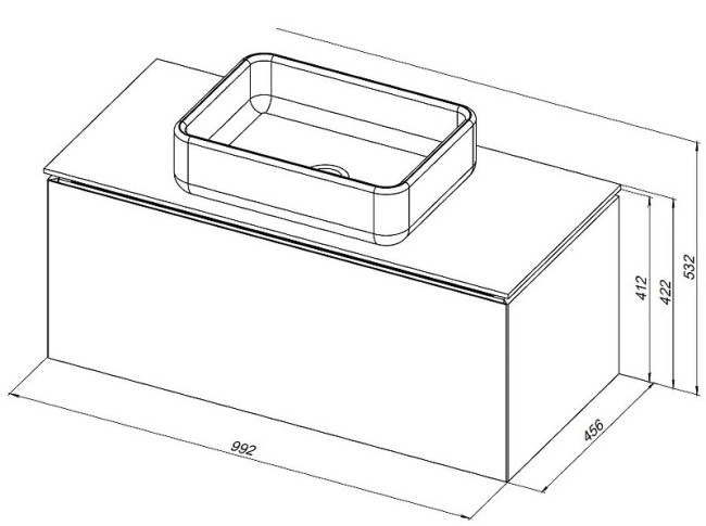 Тумба ALLEN BRAU INFINITY 100 1+1, white matt (1.21004.WM) Тумба ALLEN BRAU INFINITY 100 1+1, white matt (1.21004.WM)