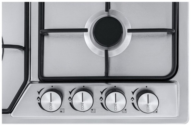Встраиваемая газовая варочная панель Ricci HBS4501F Встраиваемая газовая варочная панель Ricci HBS4501F