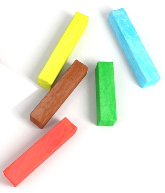 Мелки для рисования на батуте Unix Line TRUMEL5 Мелки для рисования на батуте Unix Line TRUMEL5