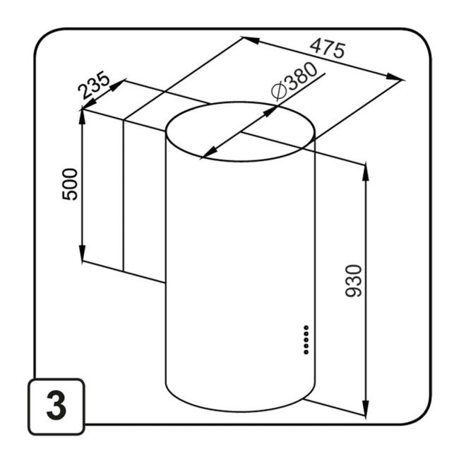 Каминная вытяжка Maunfeld Lee Wall 39 нержавеющая сталь
