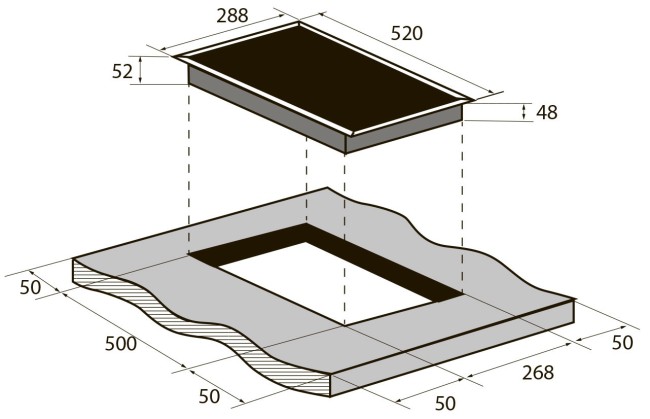 Встраиваемая электрическая варочная панель Zugel ZEH292W Встраиваемая электрическая варочная панель Zugel ZEH292W