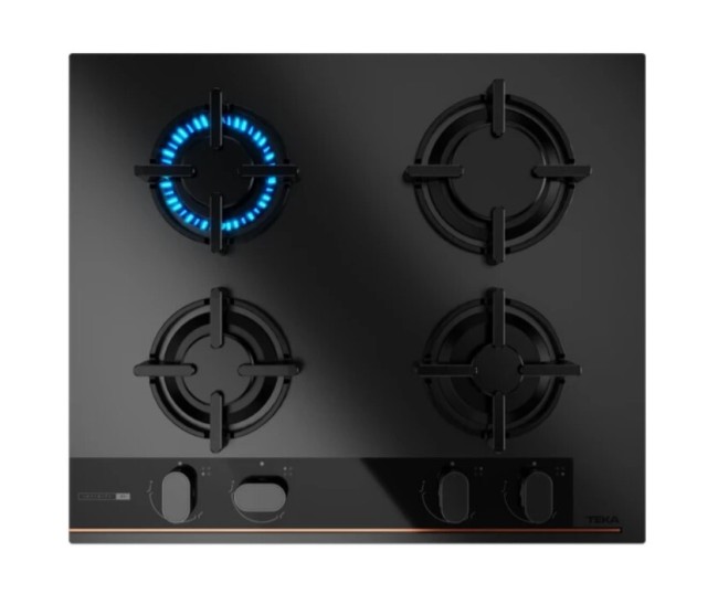 Встраиваемая газовая варочная панель Teka GBC 64 G1 GBN matt black