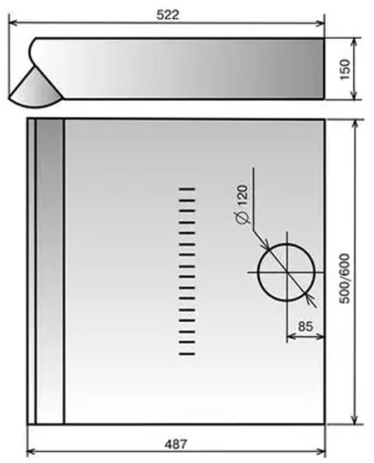 Вытяжка Elikor Davoline 50П-290-П3Л белый