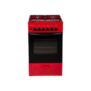 Комбинированная плита Лысьва ЭГ 404 МС-2у вишневый (без крышки)