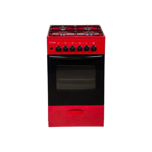 Комбинированная плита Лысьва ЭГ 404 МС-2у вишневый (без крышки)