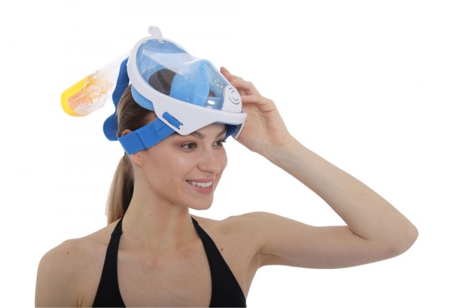 Маска для плавания Bradex SF0369 S голубой