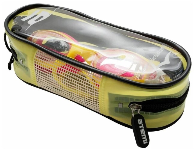 Очки для плавания Atemi B603 желтый/розовый Очки для плавания Atemi B603 желтый/розовый