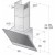 Каминная вытяжка Gorenje WHI 651 S1 XGB