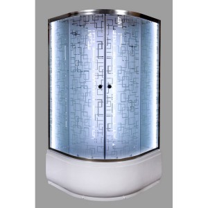 Душевая кабина Deto EM4590LED+GM