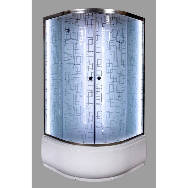 Душевая кабина Deto EM4590LED+GM