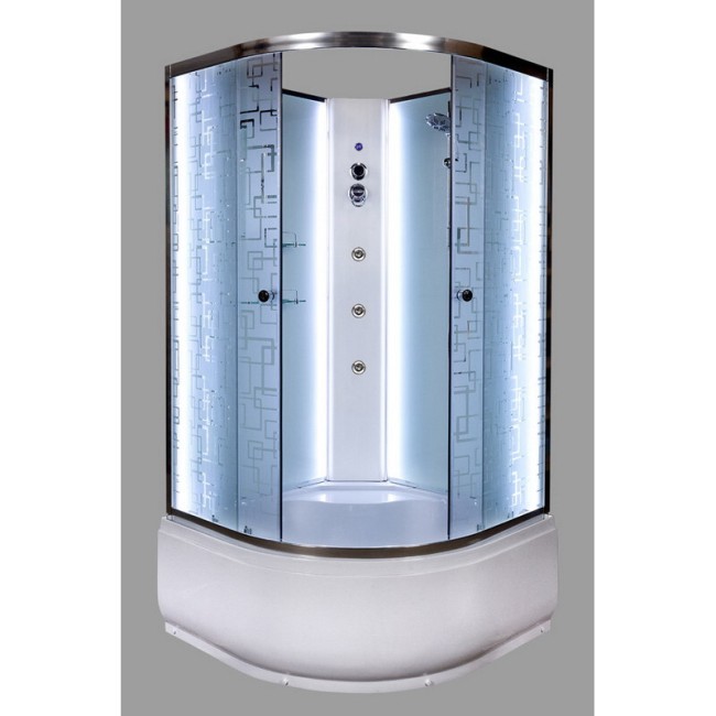 Душевая кабина Deto EM4590LED+GM