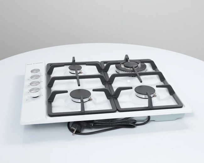 Встраиваемая газовая варочная панель Zigmund & Shtain GN 98.61 W Встраиваемая газовая варочная панель Zigmund & Shtain GN 98.61 W