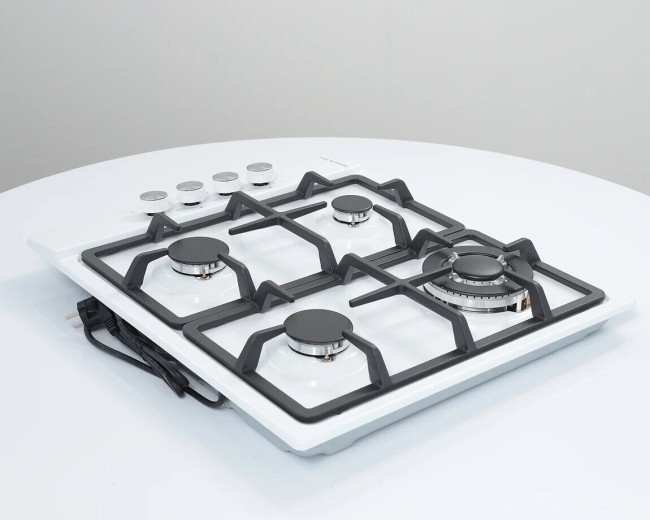 Встраиваемая газовая варочная панель Zigmund & Shtain GN 98.61 W Встраиваемая газовая варочная панель Zigmund & Shtain GN 98.61 W