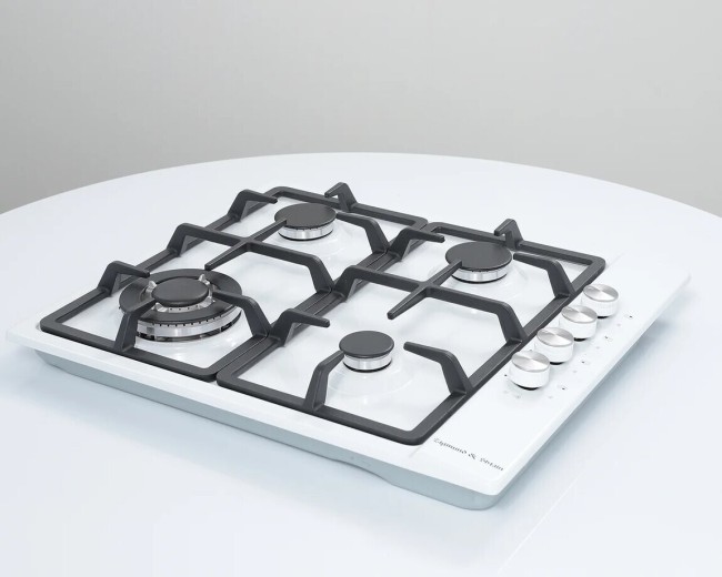 Встраиваемая газовая варочная панель Zigmund & Shtain GN 98.61 W Встраиваемая газовая варочная панель Zigmund & Shtain GN 98.61 W