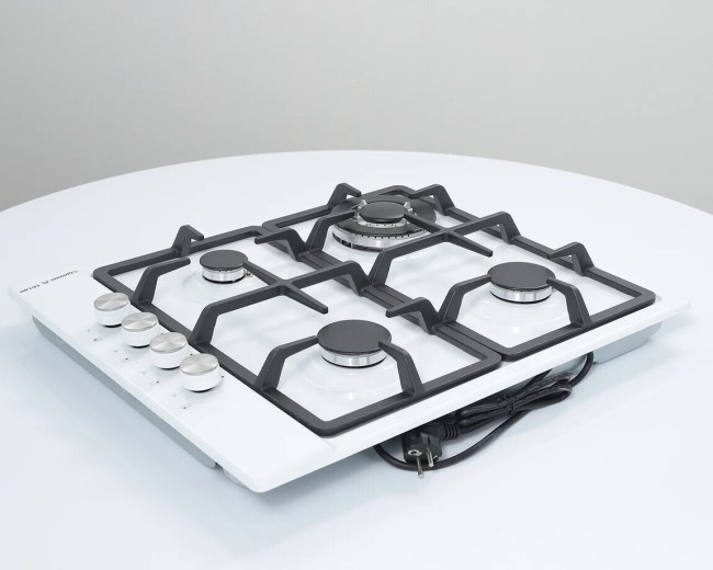 Встраиваемая газовая варочная панель Zigmund & Shtain GN 98.61 W Встраиваемая газовая варочная панель Zigmund & Shtain GN 98.61 W