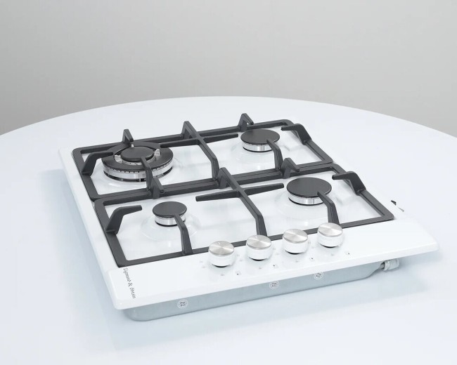 Встраиваемая газовая варочная панель Zigmund & Shtain GN 98.61 W Встраиваемая газовая варочная панель Zigmund & Shtain GN 98.61 W