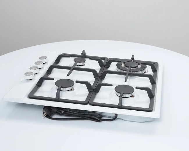 Встраиваемая газовая варочная панель Zigmund & Shtain GN 98.61 W Встраиваемая газовая варочная панель Zigmund & Shtain GN 98.61 W