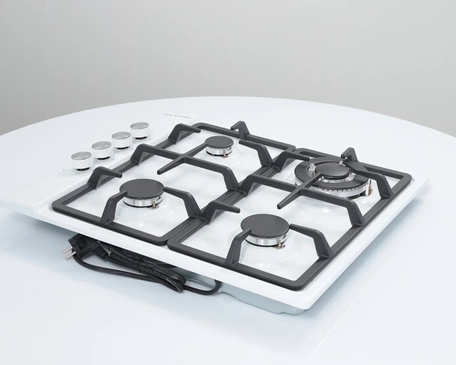 Встраиваемая газовая варочная панель Zigmund & Shtain GN 98.61 W Встраиваемая газовая варочная панель Zigmund & Shtain GN 98.61 W