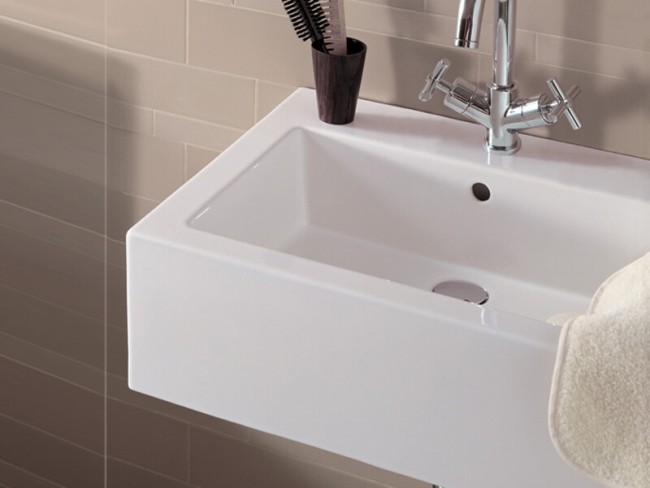 Раковина накладная/подвесная Simas FROZEN 1 отверстие (FZ10 bia1hole) белый