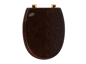 Сиденье для унитаза Simas ARCADE (AR009Br) орех/бронза