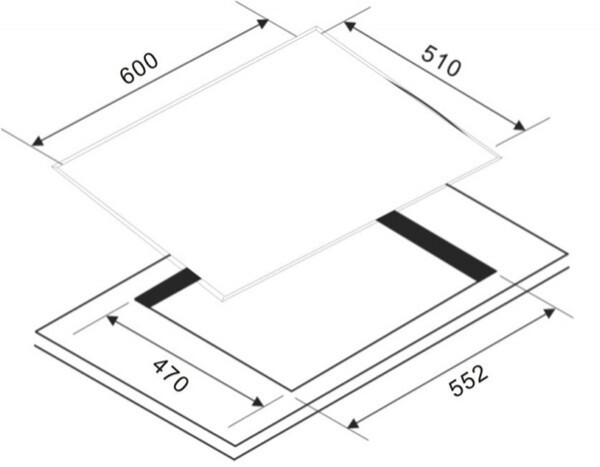 Встраиваемая газовая варочная панель Zigmund & Shtain MN 125.61 B