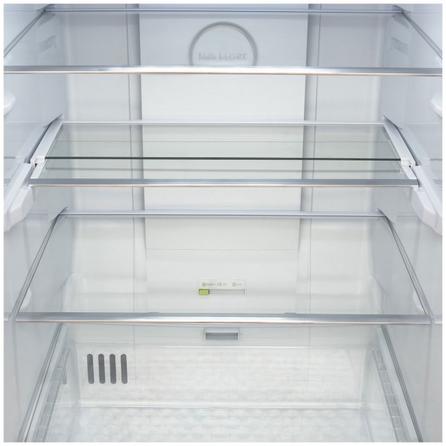 Холодильник Tesler RFD-361I white glass