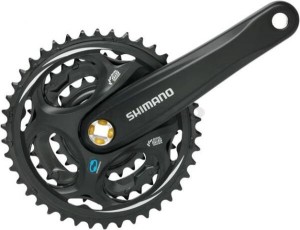 Шатун Shimano Altus черный EFCM311C222CL