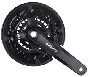 Шатун Shimano Tourney черный EFCTY701E244CL1