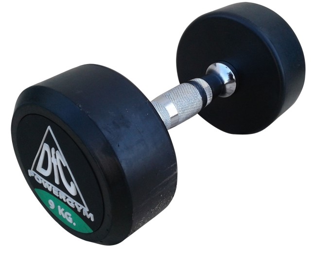 Гантели обрезиненные DFC Powergym DB002-9 9кг