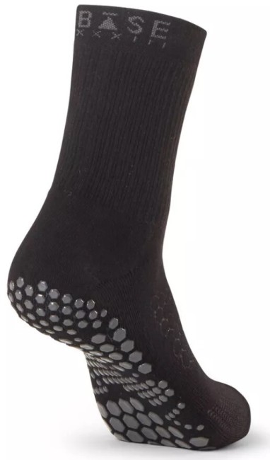 Нескользящие носки Base 33 Crew M черный (B01126BLK\BK-OM-CR)