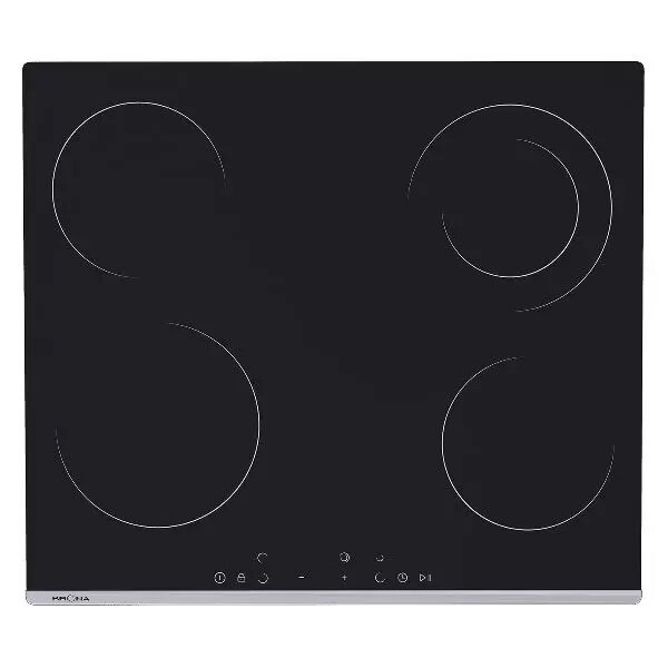 Встраиваемая электрическая варочная панель Kronasteel Luna 60 BL/S K