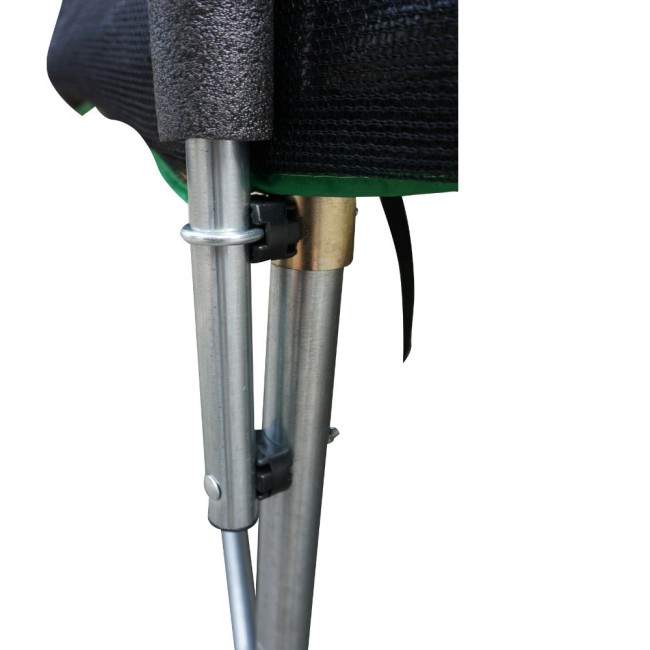 Батут MiSoon 12ft-366 BASIC с внешней сеткой и лестницей