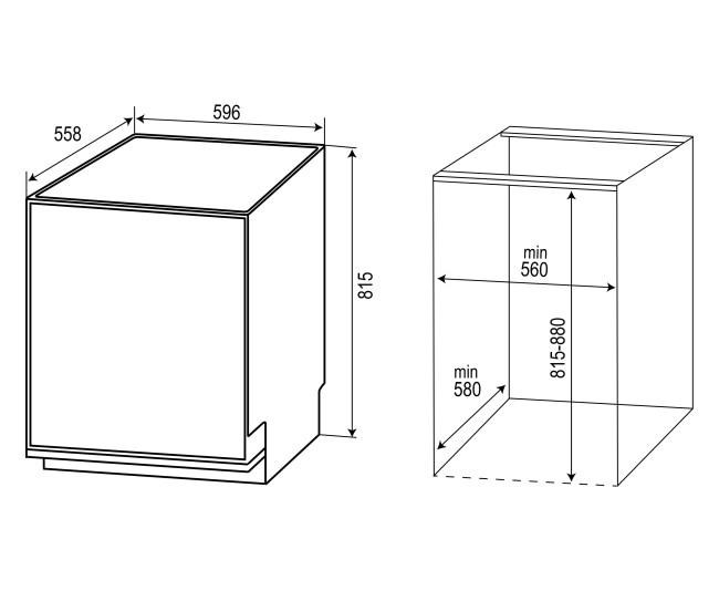 Встраиваемая посудомоечная машина Zigmund & Shtain DW 301.6