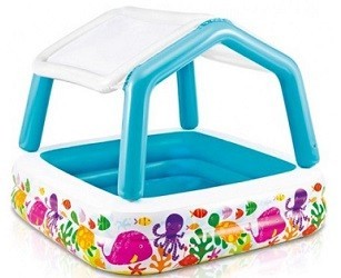 Надувной бассейн Intex Аквариум 57470NP