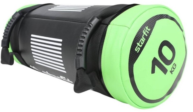 Мешок-утяжелитель Starfit WT-601 10 кг, ярко-зеленый Мешок-утяжелитель Starfit WT-601 10 кг, ярко-зеленый
