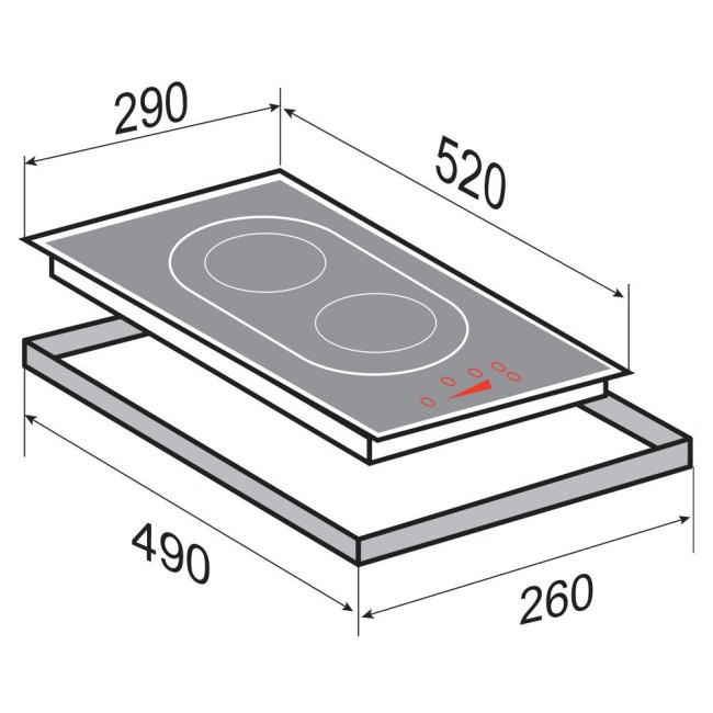 Встраиваемая индукционная варочная панель Zigmund & Shtain CI 29.3 W Встраиваемая индукционная варочная панель Zigmund & Shtain CI 29.3 W