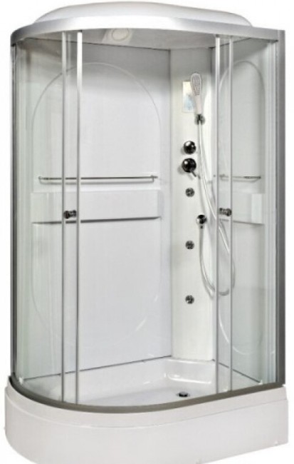 Душевая кабина Deto L620R с гидромассажем и электрикой