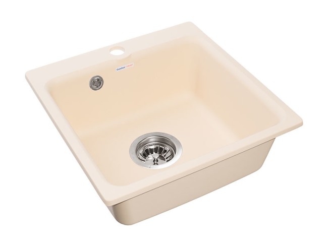 Кухонная мойка GranFest Smart GF-SM430 бежевый