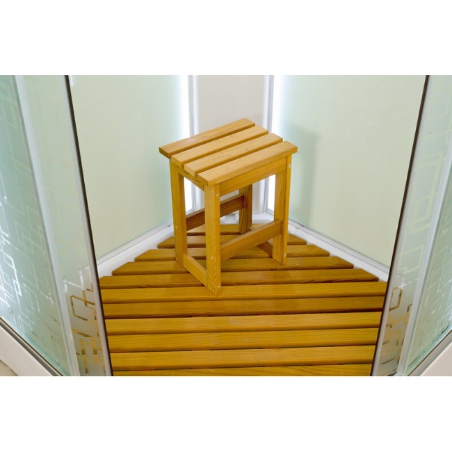 Душевая кабина Deto EM1580LED+GM