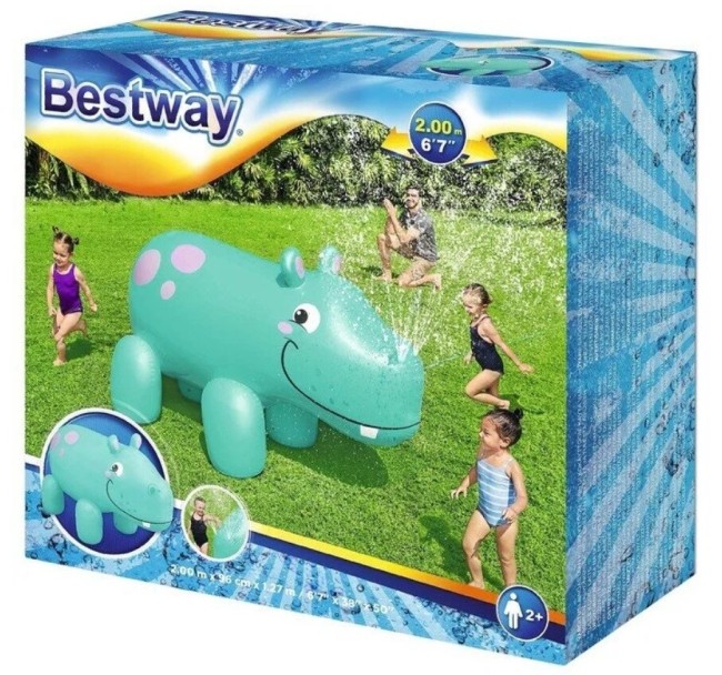 Игрушка-разбрызгиватель Bestway Бегемот 52569 BW Игрушка-разбрызгиватель Bestway Бегемот 52569 BW