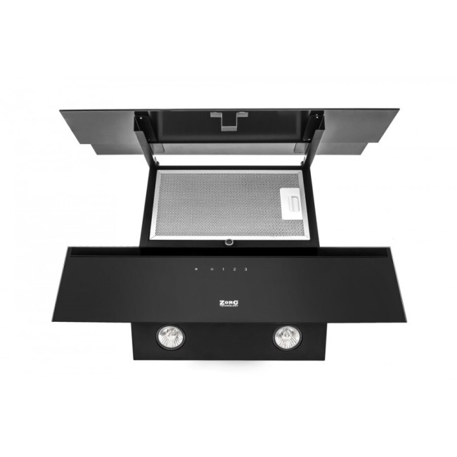 Каминная вытяжка ZorG Vector 700 60 S (сенсор) черный Каминная вытяжка ZorG Vector 700 60 S (сенсор) черный