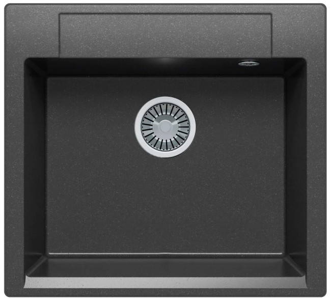 Кухонная мойка Polygran Argo-560 №16 черная Кухонная мойка Polygran Argo-560 №16 черная