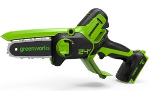 Пила цепная аккумуляторная GreenWorks GD24CSMNX (2008707) Пила цепная аккумуляторная GreenWorks GD24CSMNX (2008707)