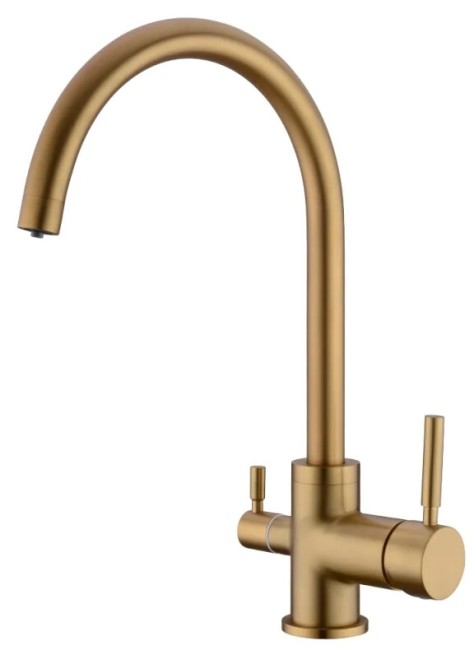 Смеситель для мойки Emar ECB 3007 Golden Смеситель для мойки Emar ECB 3007 Golden