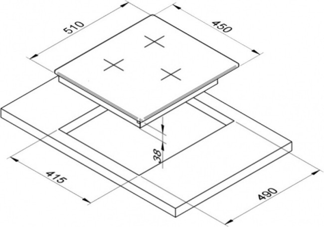 Встраиваемая газовая варочная панель Zigmund & Shtain G 14.4 W Встраиваемая газовая варочная панель Zigmund & Shtain G 14.4 W
