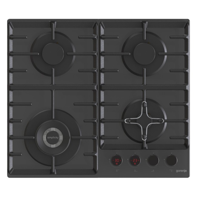 Встраиваемая газовая варочная панель Gorenje GKTW641SYB